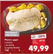 Kaufland Pierś z gęsi mrożona oferta
