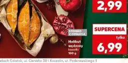 Kaufland Halibut wędzony kawałki oferta