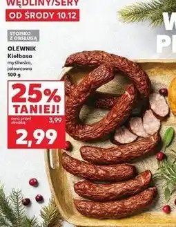 Kaufland Kiełbasa jałowcowa Olewnik oferta