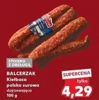 Kaufland Kiełbasa surowa polska długodojrzewająca Balcerzak oferta