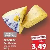 Kaufland Ser gouda z czarnuszką Spomlek Z Radzynia Podlaskiego oferta
