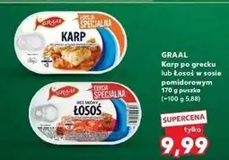 Kaufland Łosoś bez skóry w pomidorach Graal oferta