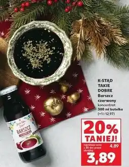 Kaufland Barszcz czerwony K-Classic Stąd Takie Dobre! oferta