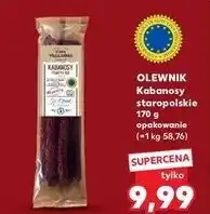 Kaufland Kabanosy staropolskie Olewnik oferta