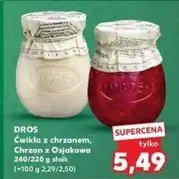 Kaufland Chrzan z osjakowa Dros oferta