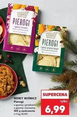 Kaufland Pierogi z gęsiną i żurawiną Nowy Wiśnicz oferta
