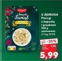 Kaufland Pierogi z kapustą i grzybami premium U Jędrusia oferta