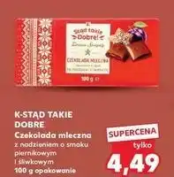 Kaufland Czekolada z nadzieniem piernikowo-śliwkowym K-Classic Stąd Takie Dobre! oferta
