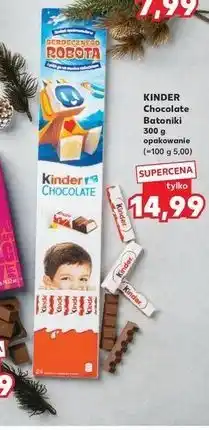 Kaufland Czekoladki Kinder Chocolate oferta