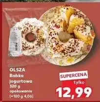 Kaufland Babka jogurtowa Cukiernia Olsza oferta
