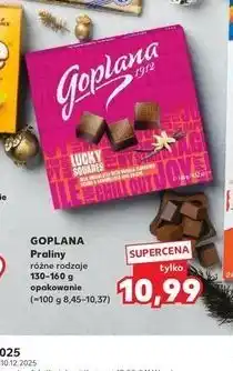 Kaufland Praliny lucky squares wanilia Goplana oferta