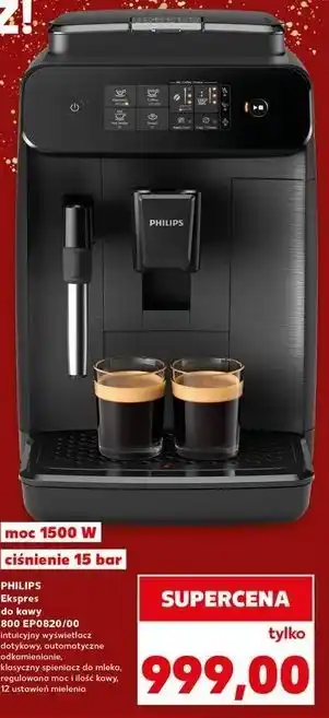 Kaufland Ekspres do kawy 800 EP0820/00 Philips oferta