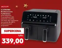 Kaufland Beztłuszczowa frytkownica poj. 2 x 4 l Clatronic oferta