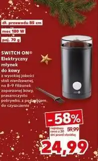 Kaufland Elektryczny młynek do kawy Switch On oferta