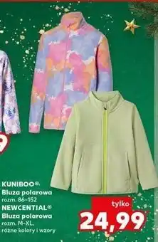Kaufland Bluza polarowa rozm. 86-152 Kuniboo. Bluza polarowa rozm. M-XL Newcential oferta