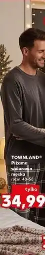 Kaufland Piżama welurowa męska rozm. 48-58 Townland oferta