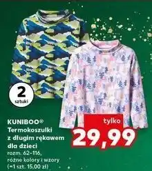 Kaufland Termokoszulki z długim rękawem dla dzieci rozm. 62-116 Kuniboo oferta