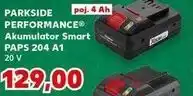 Kaufland Akumulator Smart PAPS 204 A1 poj. 4 Ah Parkside Performance oferta