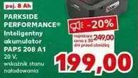 Kaufland Inteligentny akumulator PAPS 208 A1 poj. * Ah Parkside Performance oferta