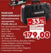 Kaufland Akumulatorowa wyrzynarka PSSpa 20-Li E Parkside Performance oferta