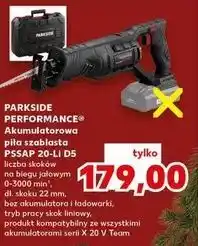 Kaufland Akumulatorowa piła szablasta PSSAP 20-Li D5 Parkside Performance oferta
