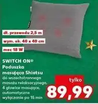 Kaufland Poduszka masująca Shiatsu wym. ok. 40 x 40 cm Switch On oferta