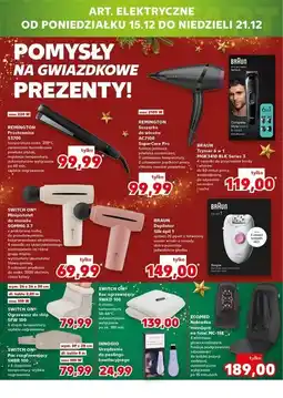 Kaufland Ogrzewcze do stóp SFW 100 wym. 26 x 26 x 30 cm Switch On oferta