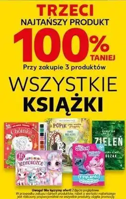 Kaufland Wszystkie książki - Trzeci najtańszy produkt 100% taniej. Przy zakupie 3 produktów oferta