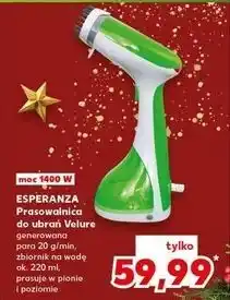 Kaufland Prasowalnica velure Esperanza oferta