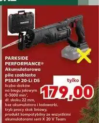 Kaufland Piła szablasta 20 v Parkside Performance oferta