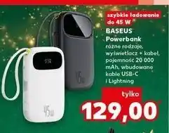 Kaufland Powerbank 20000 mah Baseus oferta
