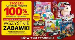 Kaufland Wszystkie zabawki - Trzeci najtańszy produkt 100% taniej. Przy zakupie 3 produktów oferta