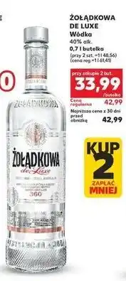 Kaufland Wódka Żołądkowa Gorzka De Luxe oferta