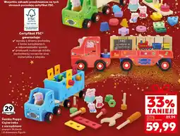 Kaufland Ciężarówka Świnka Peppa oferta
