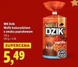 Lidl Wafle kukurydziane WK Dzik o smaku paprykowym oferta