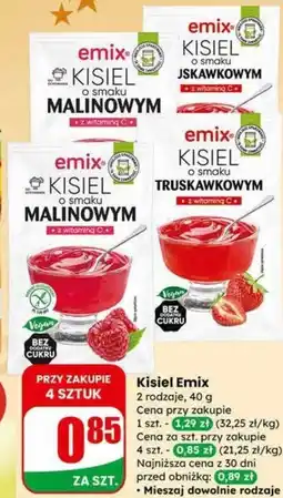 Dino Kisiel Emix o smaku truskawkowym oferta