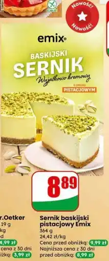 Dino Sernik baskijski pistacjowy Emix oferta