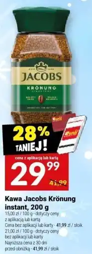 Twój Market Kawa Jacobs Krönung mielona 200 g oferta