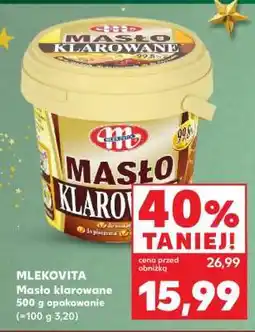 Kaufland Mlekovita Masło klarowane oferta