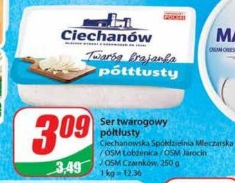 Dino Twaróg półtłusty 1 SZT 250 G oferta