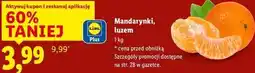 Lidl Mandarynki, luzem oferta