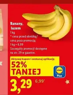 Lidl Banany, luzem oferta