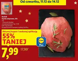 Lidl Szynka wieprzowa XXL oferta