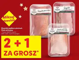 Lidl Wszystkie wędliny w plastrach Pikok od Krajana oferta