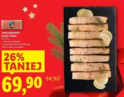 Lidl Łosoś atlantycki, porcja fileta oferta