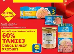 Lidl Wszystkie tuńczyki Nixe oferta