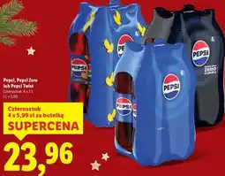Lidl Pepsi, Pepsi Zero lub Pepsi Twist, 4 x 2L oferta