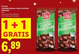 Lidl Czekolada mleczna z całymi orzechami laskowymi oferta