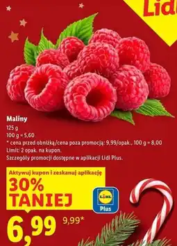 Lidl Maliny oferta