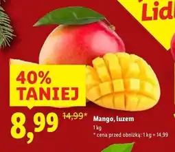 Lidl Mango, luzem oferta